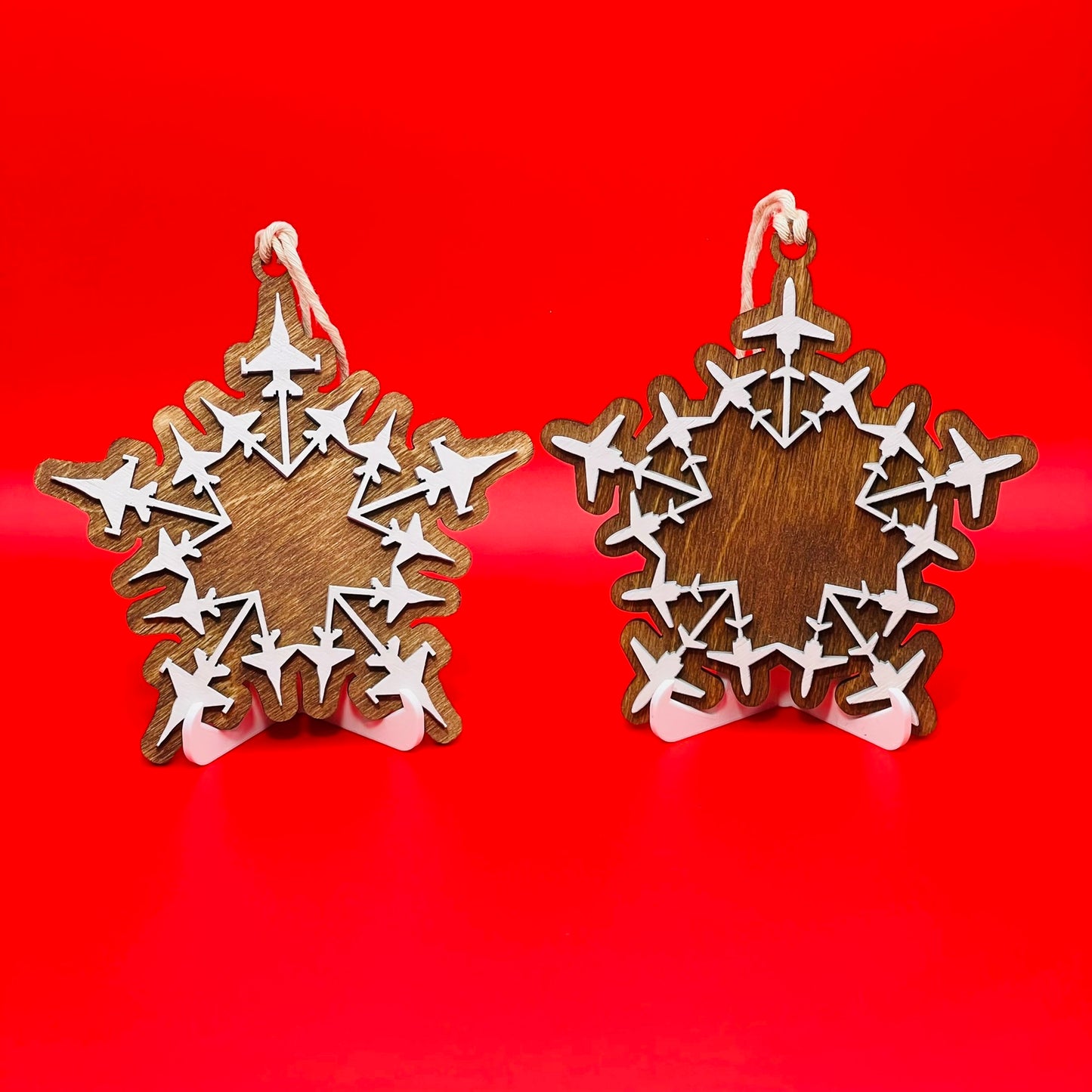 Jet Snowflake Ornament