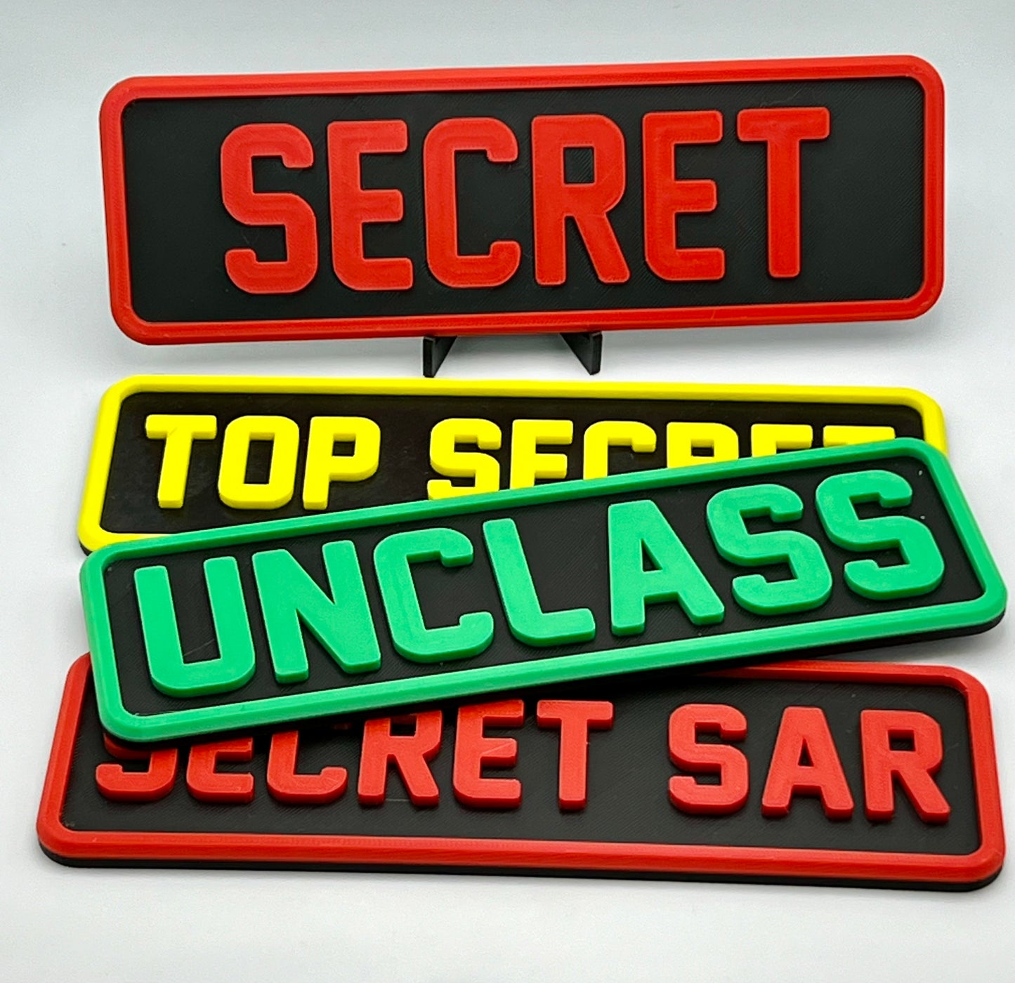Large Magnetic Vault Classification Badge (Vault Door)