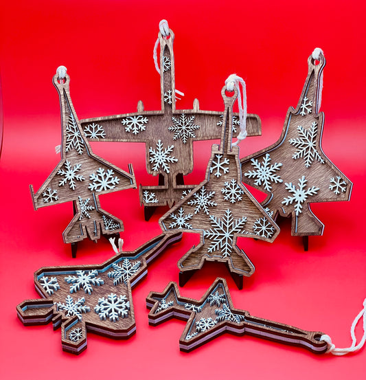 Jet Blizzard Ornament