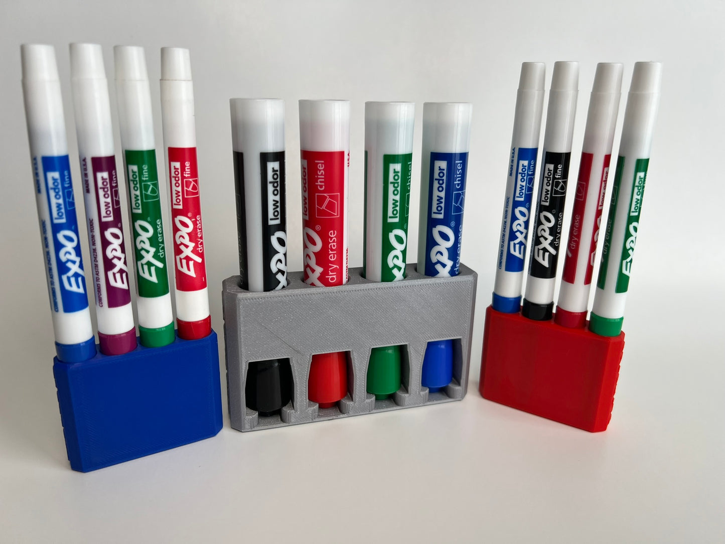 Custom Dry Erase Marker Holders that can have Callsigns, Jet silhouettes, and Side Text added to them. Jets include A-10, F-15, F-16, F-18, F-22, F-35, B-1, B-2, B-52, E-3, Mq-9, T-6, T-8, C-17, C-130, E-8, U-28. A perfect gift for military pilots. Available in Chisel Tip, Fine Tip and Visa-Vi. Custom Fighter Pilot Squadron Patch Marker Holders, FAIP, Weapons School, Top Gun Graduate