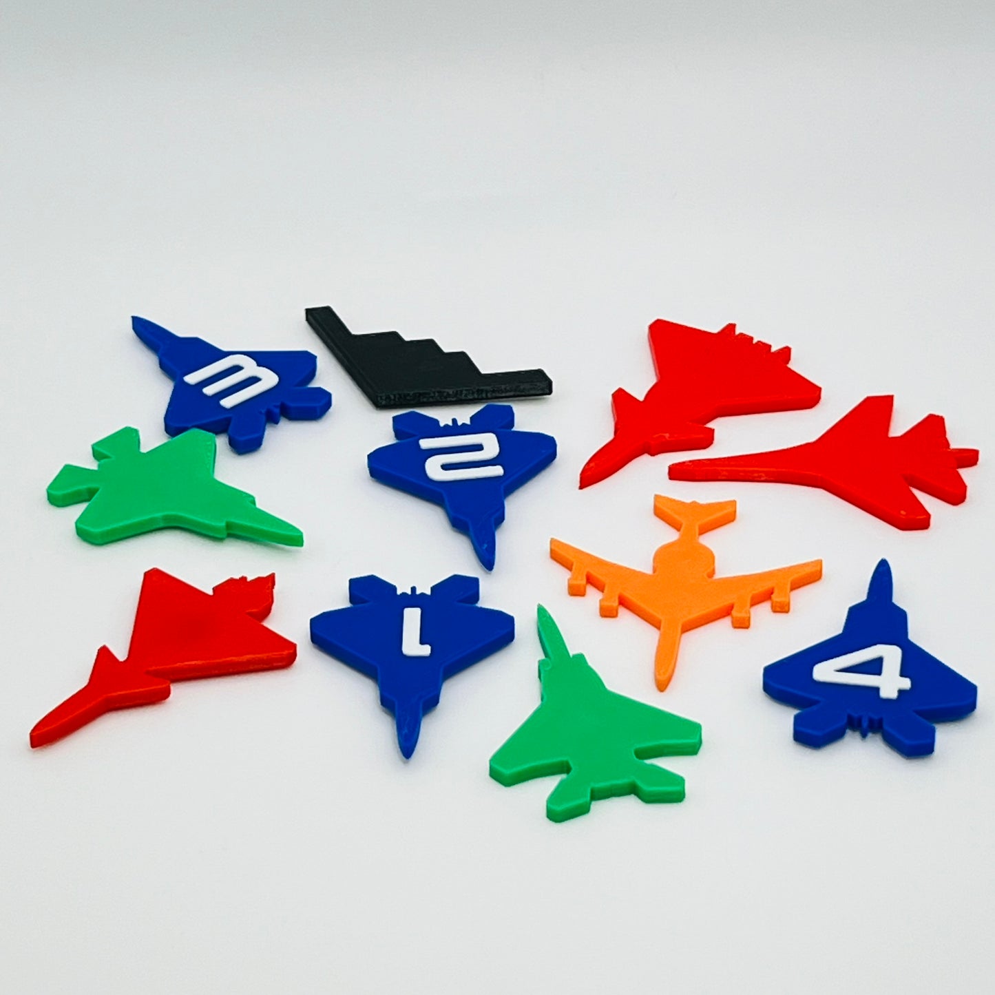 Fighter Jet Whiteboard Briefing Magnets