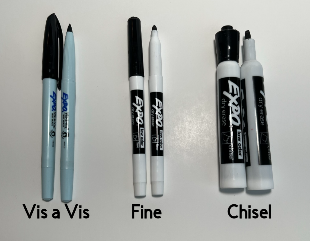Custom Dry Erase Marker Holders that can have Callsigns, Jet silhouettes, and Side Text added to them. Jets include A-10, F-15, F-16, F-18, F-22, F-35, B-1, B-2, B-52, E-3, Mq-9, T-6, T-8, C-17, C-130, E-8, U-28.  A perfect gift for military pilots. Available in Chisel Tip, Fine Tip and Visa-Vi. Custom Fighter Pilot Squadron Patch Marker Holders, FAIP, Weapons School, Top Gun Graduate